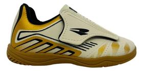 Chuteira Drayzinho Fustal Indoor Em tiras autocolantes Super Confortável Infantil Unissex 5502 (65949)