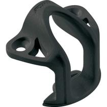 Chuteira Fairlead Ronstan montada na frente pequena preta
