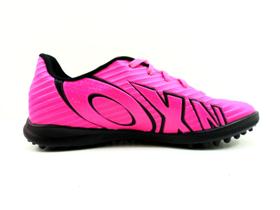 Chuteira Futebol De Campo Oxn Fusion Grip 4 PVC Feminino Juvenil/Infantil - Tam 34/36 - Ref 341837107