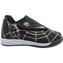Chuteira Futebol Esportiva Infantil Menino Futsal Salão Jogo Treino Marvel Dyan Msp28dy