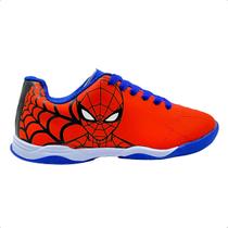 Chuteira Futsal Dray Marvel Homem Aranha Infantil - 4118