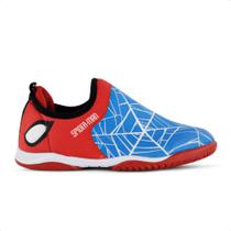 Chuteira Futsal Dray Marvel Original Slip On Sem Cadarço Infantil