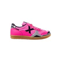 Chuteira Futsal Gresca 14 Rosa Munich Unissex Oficial 42 BR