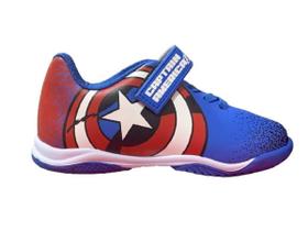 Chuteira Futsal Infantil Herois Marvel 4302/4303 Chuteira Futsal Infantil Herois Marvel 4302/4303