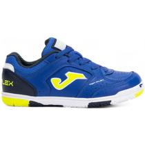 Chuteira Futsal Joma Top Flex Jr Infantil Azul Chuteira Futsal Joma Top Flex Jr Infantil Azul