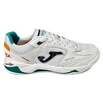 Chuteira Futsal Joma Top Flex Plus Branca Conforto Original Chuteira Futsal Joma Top Flex Plus Branca Conforto Original