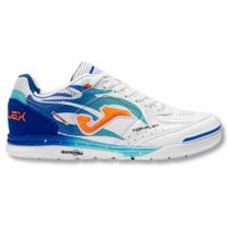 Chuteira Futsal Joma Top Flex Rebound Unissex Branco Azul