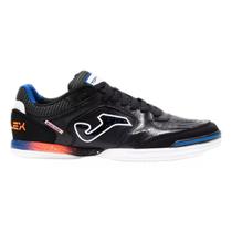 Chuteira Futsal Joma Top Flex Unissex Preto Azul Branco