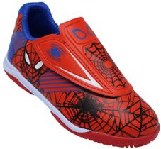 Chuteira Futsal Marvel Dray Homem Aranha Spider Man Infantil