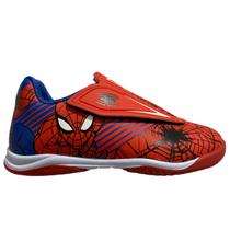 Chuteira Futsal Marvel Homem Aranha Dray Infantil Vermelha