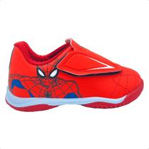 Chuteira futsal marvel infantil homem aranha herios