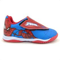 Chuteira futsal marvel infantil homem aranha heroes