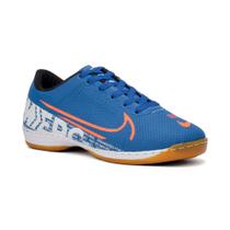 Chuteira futsal nk azul solado costurado - Rosa Shoes