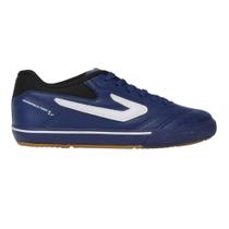 Chuteira Futsal Topper Dominator 3 LT Azul e Preto