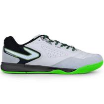 Chuteira Futsal Topper Dominator Club V Branco+Preto+Verde