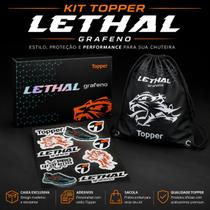 Chuteira Futsal Topper Lethal Grafeno Pro In Masculina Tamanho:43Cor:ChumboGenero:Masculino