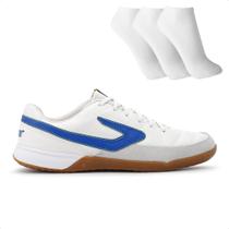 Chuteira Futsal Topper Titanium Unissex + 3 Pares de Meias