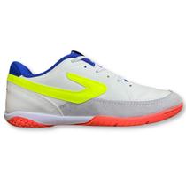 Chuteira Futsal Topper Top Titanium X Infantil Branco Chuteira Futsal Topper Top Titanium X Infantil Branco