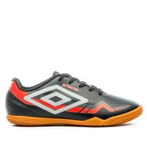 Chuteira Futsal Umbro Prisma+ Preto/coral