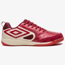 Chuteira Futsal Umbro Pro 5 Bump Unissex Vermelho - Chuteira Futsal Umbro Pro 5 Bump Unissex Vermelho -