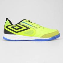 Chuteira Futsal Umbro Pro 5 Bump - Verde Limão+Preto