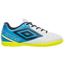 Chuteira Futsal Umbro Techno II Jr Infantil Branco - Chuteira Futsal Umbro Techno II Jr Infantil Branco -