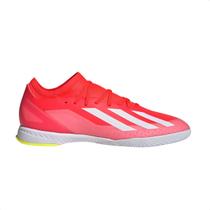 Chuteira Indoor Masculina Adidas X Crazyfast 3 Laranja