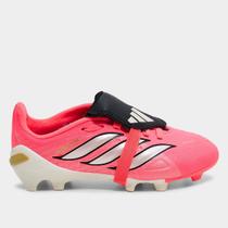 Chuteira Infantil Campo Adidas Predator League Língua Dobrável Copa Do Mundo