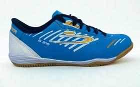 Chuteira infantil Futsal B300 Azul/Branco Chuteira infantil Futsal B300 Azul/Branco