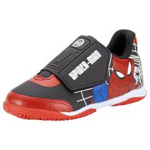 Chuteira infantil indoor spider man marvel dray 4114