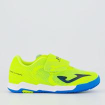 Chuteira Joma Evolution Futsal Infantil Amarela e Azul Chuteira Joma Evolution Futsal Infantil Amarela e Azul