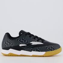 Chuteira Joma Evolution Futsal Juvenil Preta e Cinza Chuteira Joma Evolution Futsal Juvenil Preta e Cinza