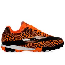 Chuteira Joma Society Evolution Junior Laranja e Preto