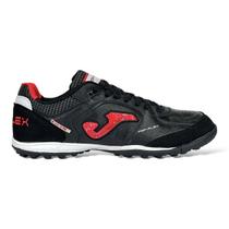 Chuteira Joma Society Top Flex TOPW2401TF Preto Vermelho
