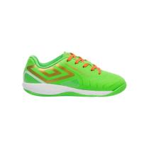 Chuteira Juvenil Umbro Futsal Pro 5 Jr U07FB00357-529 VERDE CLARO/LARANJA