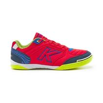 Chuteira Kelme Futsal SIN Precision FS Vermelho Azul Amarelo