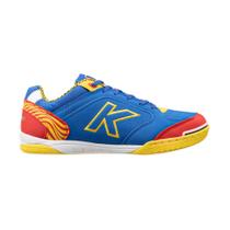 Chuteira Kelme Precision Futsal Azul/Amarelo