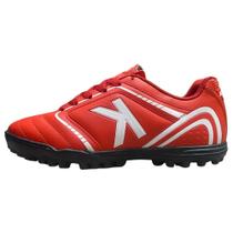 Chuteira Kelme Society Sprint 1.0 TF Vermelho.