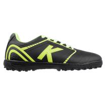 Chuteira Kelme Sprint 1.0 Society Preto/Amarelo