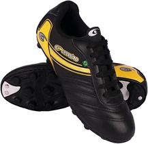 Chuteira masculina carreiro couro trava society cr037 milan