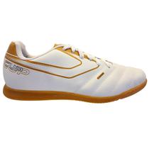 Chuteira Masculina Futebol Futsal Salão Topper Cup VIII Cor:BrancoTamanho:39 Chuteira Masculina Futebol Futsal Salão Topper Cup VIII Cor:BrancoTamanho:39