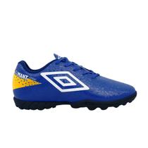 Chuteira Masculina Society Adamant League Azul Amarelo