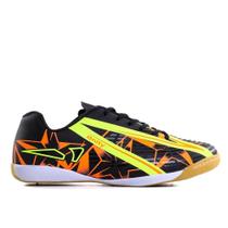 Chuteira Masculina Suíço Onity Preto Laranja Chuteira Masculina Suíço Onity Preto Laranja