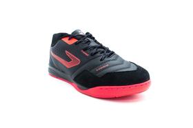 Chuteira Masculino Futsal Topper Dominator Td Iii - Preto/pink/azul