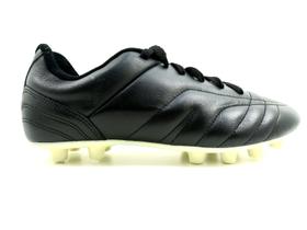 Chuteira Mathaus Volt II Futebol De Campo Em Couro Solado Costurado Masculino - Ref 06600