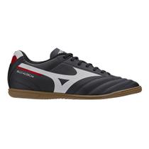 Chuteira Mizuno de Futsal Morelia Classic AS Preto e Vermelho - Masculino