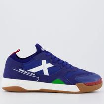 Chuteira Munich New Gresca 2.0 Azul Futsal
