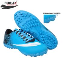 Chuteira NEW CP7 ADULTO - INFANTIL Society Cravinhos Colada E Costurada