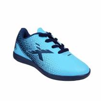 Chuteira Oxn Express Fit 2 Indoor Kids - Ciano Chuteira Oxn Express Fit 2 Indoor Kids - Ciano