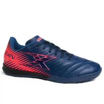 Chuteira Oxn Indoor Agilis 3 X Pro 2 Marinho Coral Meninos Chuteira Oxn Indoor Agilis 3 X Pro 2 Marinho Coral Meninos